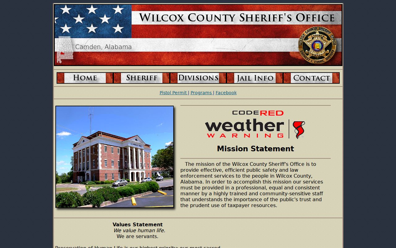 Wilcox County arrest records Sheriff's Office contact source
