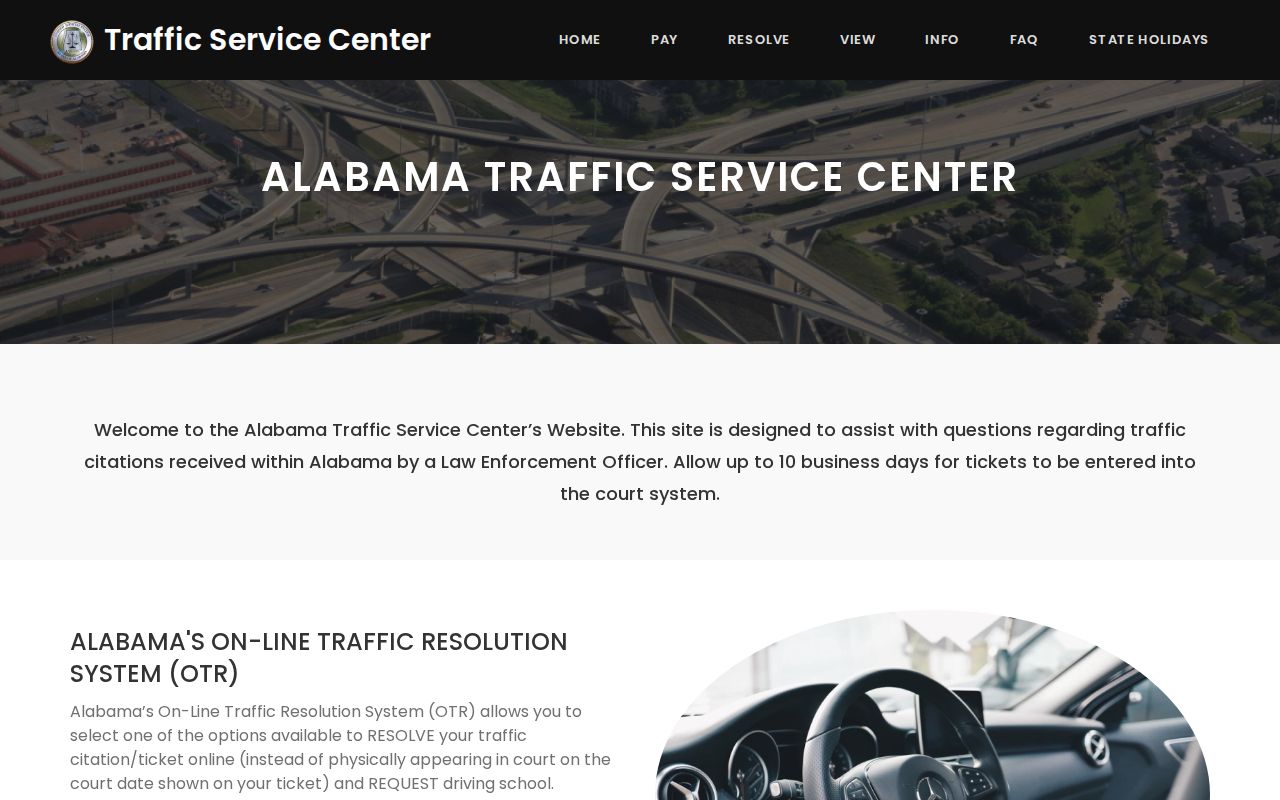Wilcox County traffic court records Alabama payment portal